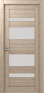 MIELLA VETRO 3D - Laminuotos durys MIRELO VETRO. Pilnavidurės vidaus durys. Kaina: 195 Eur už komplektą. Durys pagamintos Lietuvoje