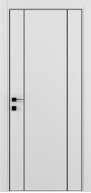 ALU 3 - Dažytos emale durys ALU. Dažytos skydinės vidaus durys. Kaina: 270 Eur už komplektą. Durys pagamintos Ukrainoje